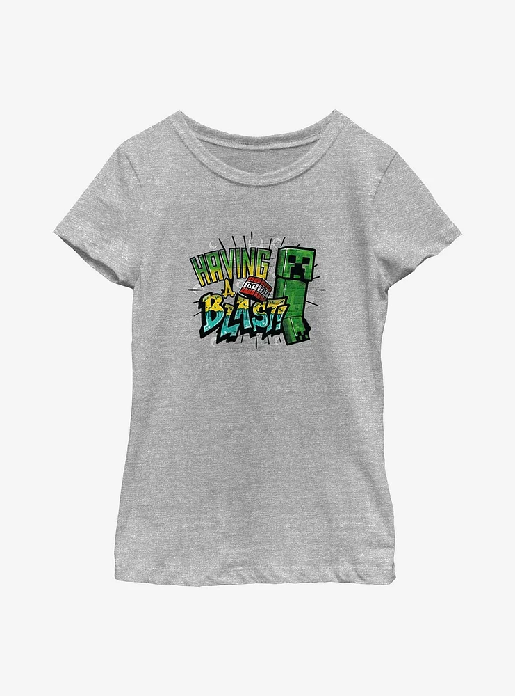 Minecraft Pocket Blast Youth Girls T-Shirt