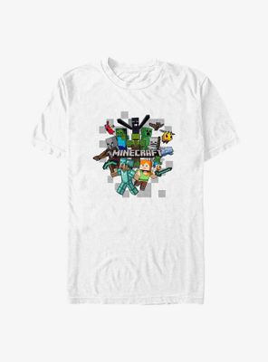 Minecraft Crafty Game On T-Shirt