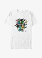 Minecraft Crafty Game On T-Shirt
