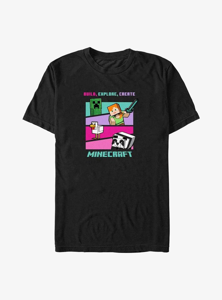 Minecraft Create Your World T-Shirt