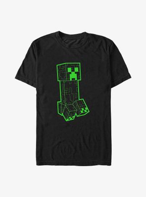 Minecraft Creeper Grid T-Shirt