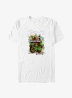 Minecraft Mine Adventure Scene T-Shirt