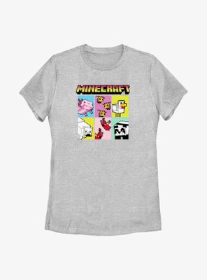Minecraft Animal Blocks Womens T-Shirt