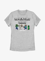 Minecraft Crafty Game On Womens T-Shirt