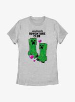 Minecraft Creeper Adventure Club Womens T-Shirt