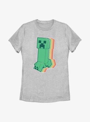 Minecraft Creeper Repeat Womens T-Shirt