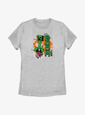 Minecraft Creeper SSS Boom Womens T-Shirt