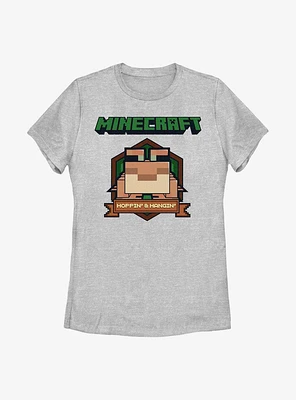 Minecraft Frog Badge Womens T-Shirt