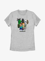 Minecraft Jolly GroupWomens T-Shirt