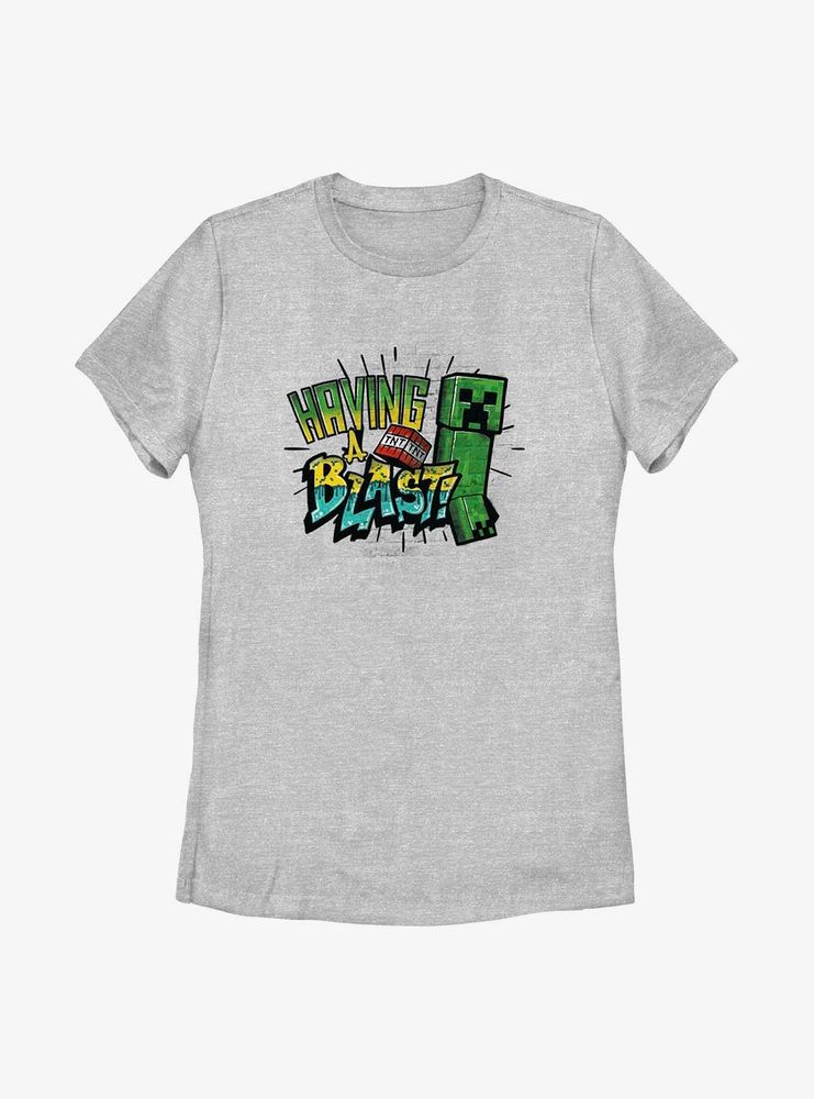 Minecraft Pocket Blast Womens T-Shirt