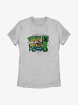 Minecraft Pocket Blast Womens T-Shirt