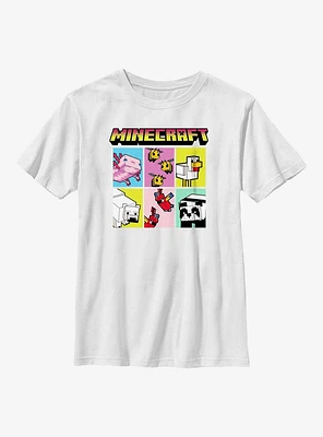 Minecraft Animal Blocks Youth T-Shirt
