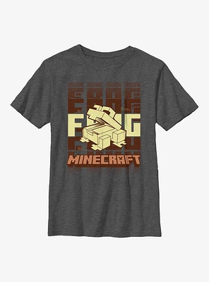 Minecraft Blueprint Frog Youth T-Shirt