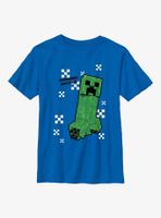 Minecraft Creepin Through The Snow Youth T-Shirt