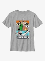 Minecraft Forced Panels Youth T-Shirt