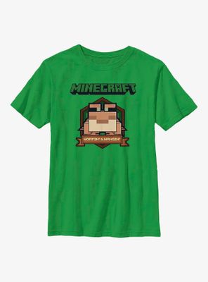Minecraft Frog Badge Youth T-Shirt