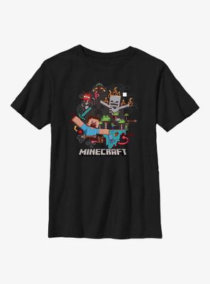 Minecraft Funtage Party Youth T-Shirt