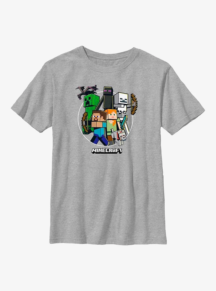 Minecraft Jolly GroupYouth T-Shirt