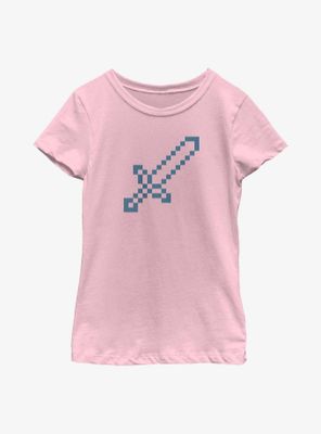 Minecraft Sword Youth Girls T-Shirt