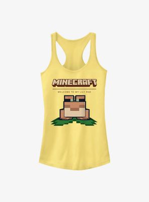 Minecraft Welcome Frog Womens Tank Top