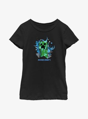 Minecraft Charged Creeper Youth Girls T-Shirt