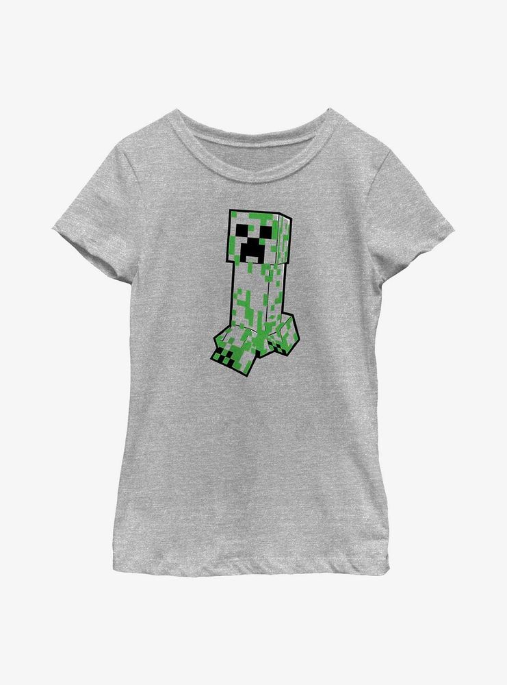 Minecraft Creeper Creepin Youth Girls T-Shirt