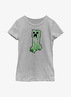 Minecraft Creeper Creepin Youth Girls T-Shirt
