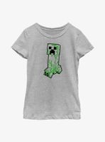 Minecraft Creeper Creepin Youth Girls T-Shirt