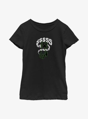 Minecraft Creepersss Youth Girls T-Shirt