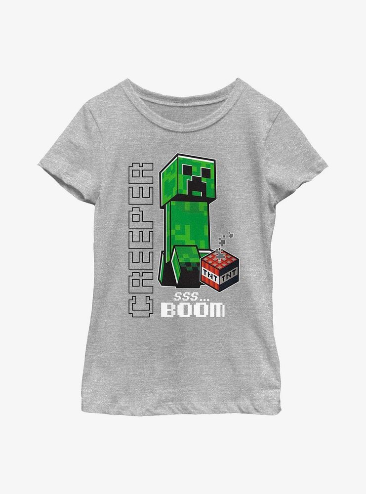 Minecraft Creepers Gonna Creep Youth Girls T-Shirt