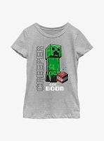 Minecraft Creepers Gonna Creep Youth Girls T-Shirt