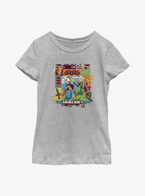 Minecraft Funtage Creeper Chase Youth Girls T-Shirt