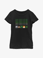 Minecraft Just One More Block Youth Girls T-Shirt