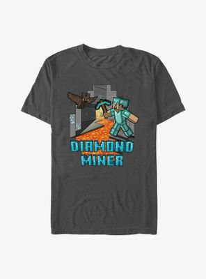 Minecraft Diamond Miner T-Shirt