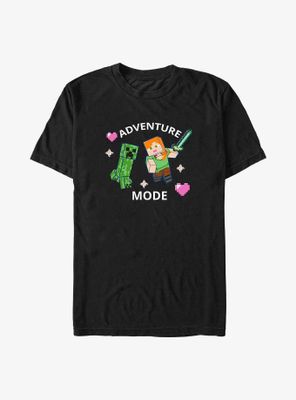 Minecraft Find Your Adventure Heart T-Shirt