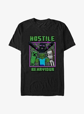 Minecraft Hostile Behavior T-Shirt