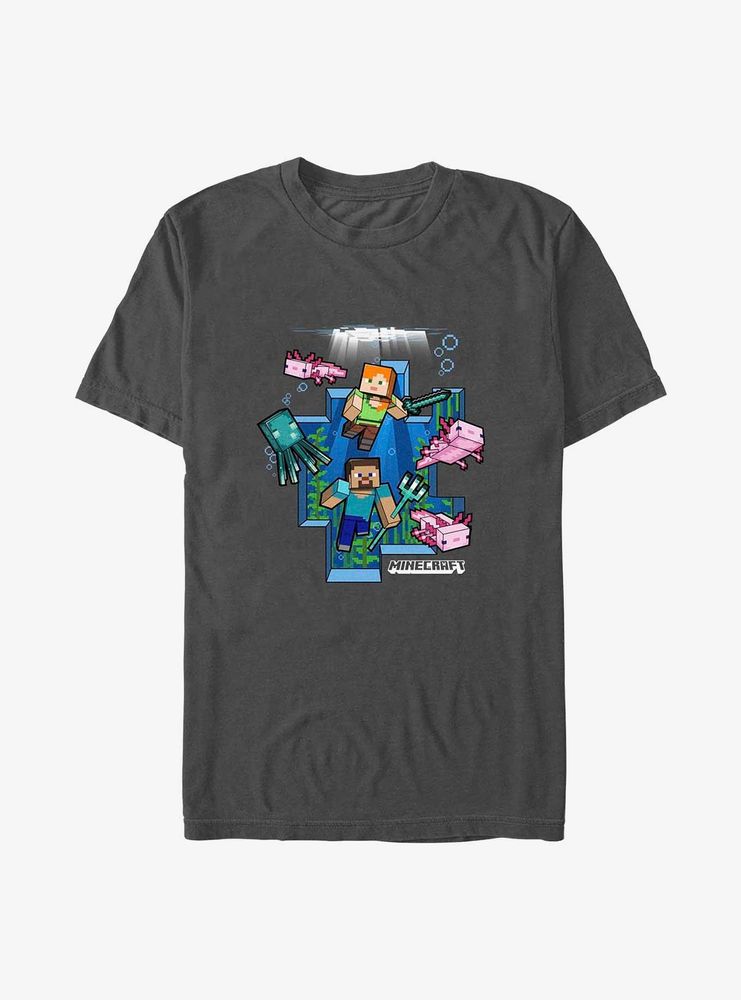 Minecraft Under Water T-Shirt