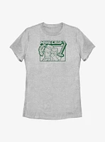 Minecraft Action Blocks Womens T-Shirt