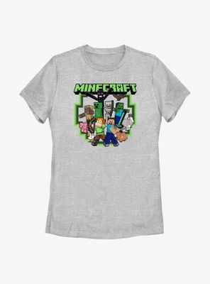 Minecraft All Aboard Womens T-Shirt