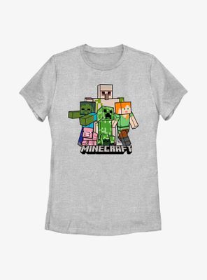 Minecraft All Bobble Mobbin Womens T-Shirt