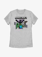 Minecraft Attack Squad Womens T-Shirt