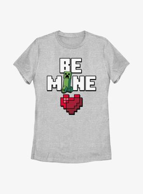 Minecraft Be Mine Womens T-Shirt