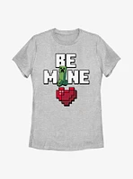 Minecraft Be Mine Womens T-Shirt