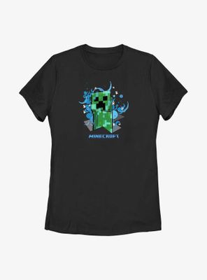 Minecraft Charged Creeper Womens T-Shirt