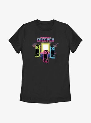 Minecraft Creeper Vibes Womens T-Shirt