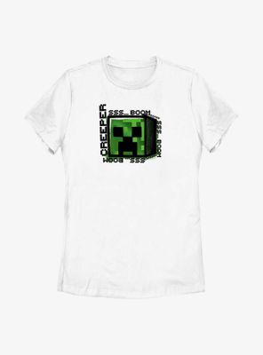 Minecraft Gonna Creep Womens T-Shirt