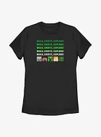 Minecraft Just One More Block Womens T-Shirt