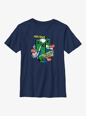 Minecraft Creeper Blast Youth T-Shirt
