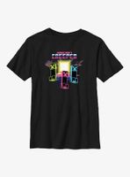 Minecraft Creeper Vibes Youth T-Shirt