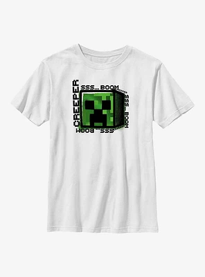 Minecraft Gonna Creep Youth T-Shirt